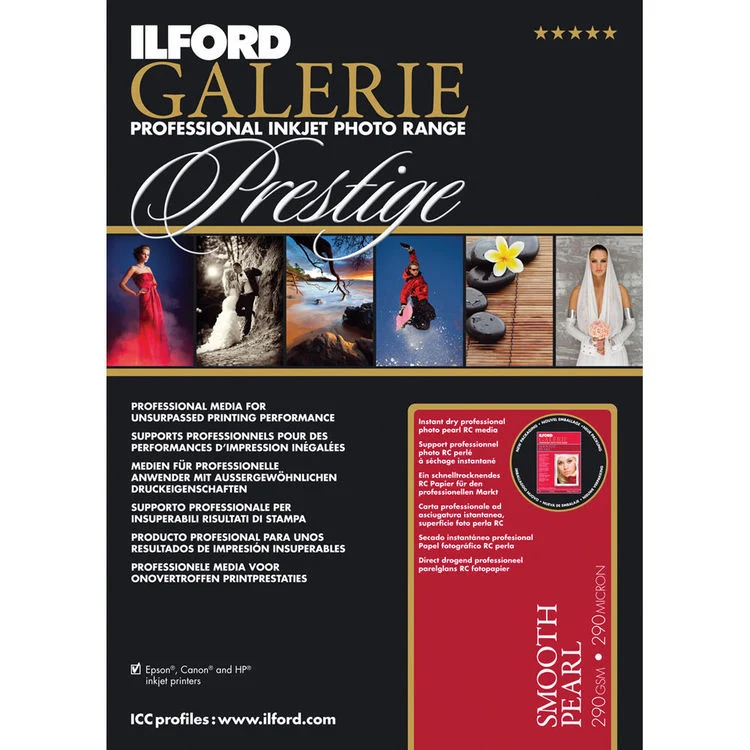 Papier Prestige Smooth Pearl 13x19po (25 Feuilles)