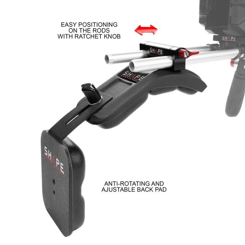 Support d'épaule pour Canon C100, C300, C500