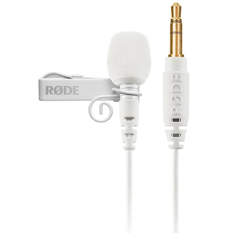 Microphone Lavalier GO (Blanc)