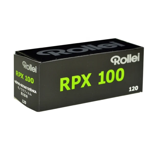 Film Noir et Blanc RPX 100 (Rouleau 120)