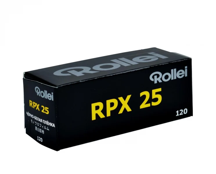 Film Noir et Blanc RPX 25 (Rouleau 120)