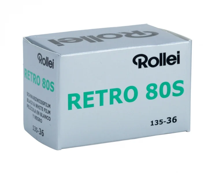 Film Noir et Blanc Retro 80S (Rouleau 35mm, 36 Poses)