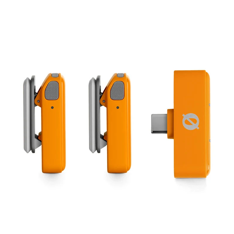 Microphone ultra-compact Wireless Micro (USB-C, Orange)