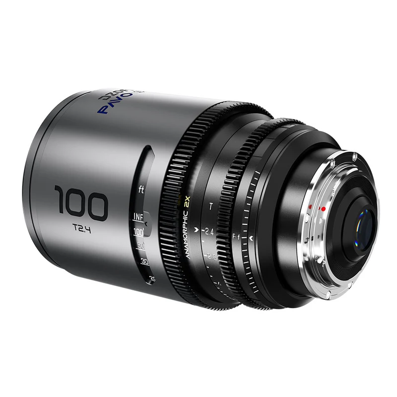 Pavo 100mm T2.4 2X Anamorphique PL/EF (Revêtement Bleu)