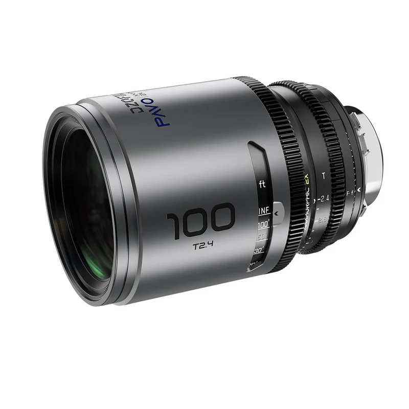 Pavo 100mm T2.4 2X Anamorphique PL/EF (Revêtement Bleu)
