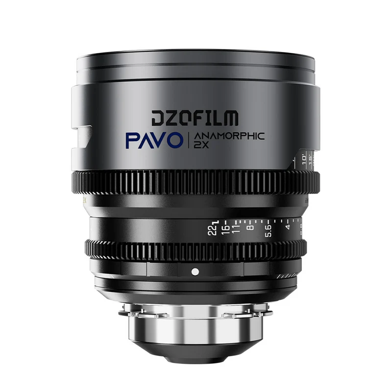 Pavo 28mm T2.1 2X Anamorphique PL/EF (Revêtement Bleu)