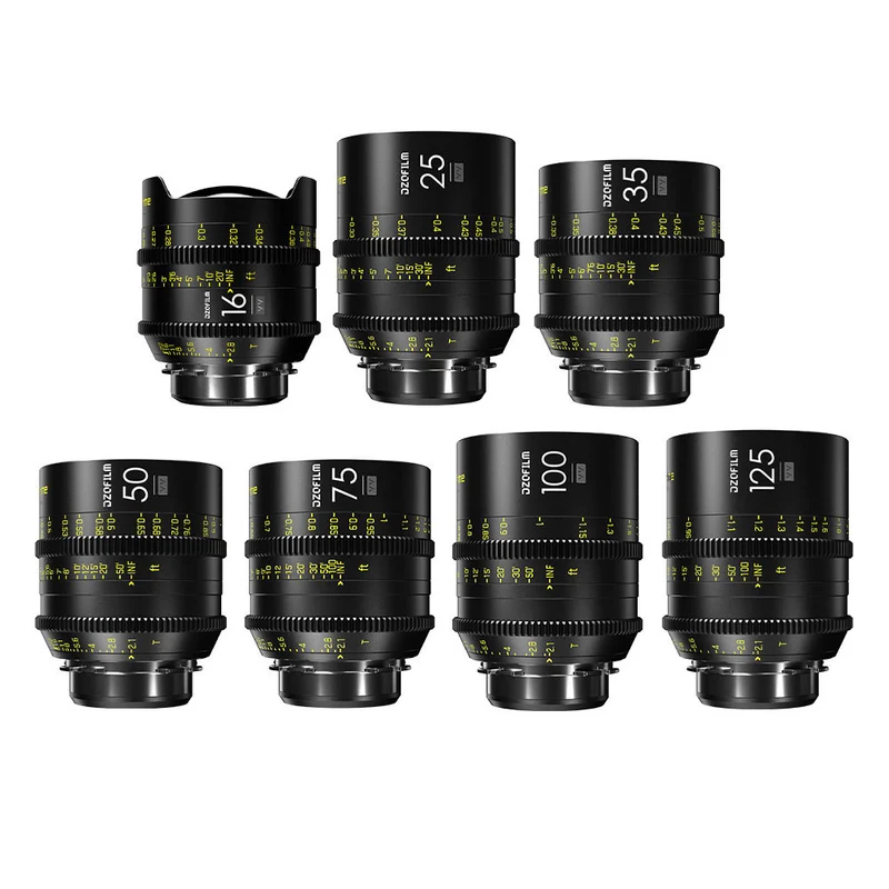 Ensemble Vespid Prime 16/25/35/50/75/100/125mm V2 PL/EF (Noir)