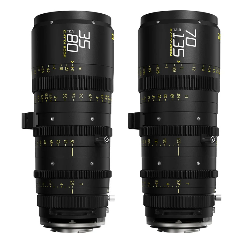 Ensemble Catta 35-80/70-135mm Sony E (Noir)