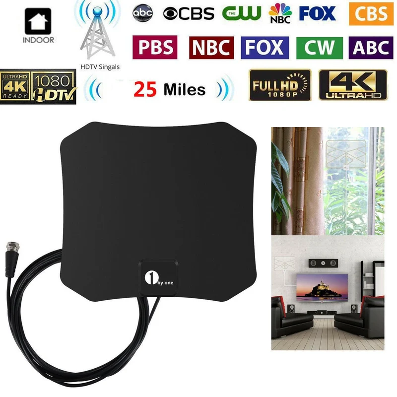 Antenne HDTV Intérieure - Réception Cristalline