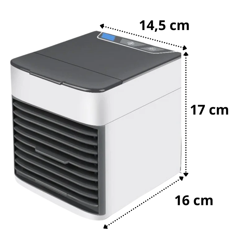 Mini Climatiseur Portable 3 en 1: Refroidisseur, Humidificateur, Purificateur