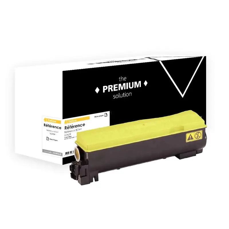 Kyocera Mita TK-560 Toner Jaune compatible équivalent à 1T02HNHEU0