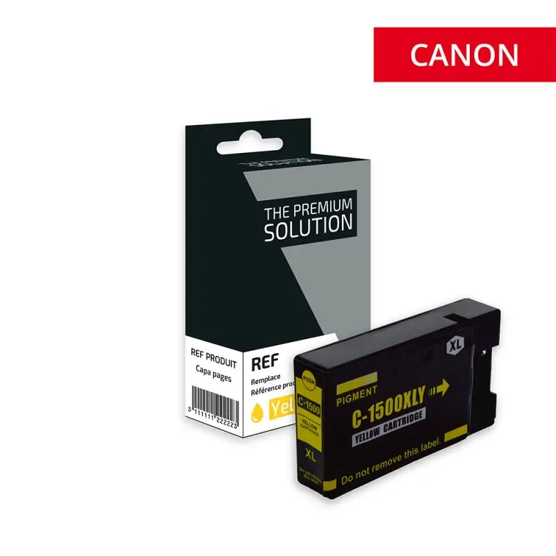 Canon 1500XL Cartouche Jaune compatible équivalent à PG-1500, 9195B001