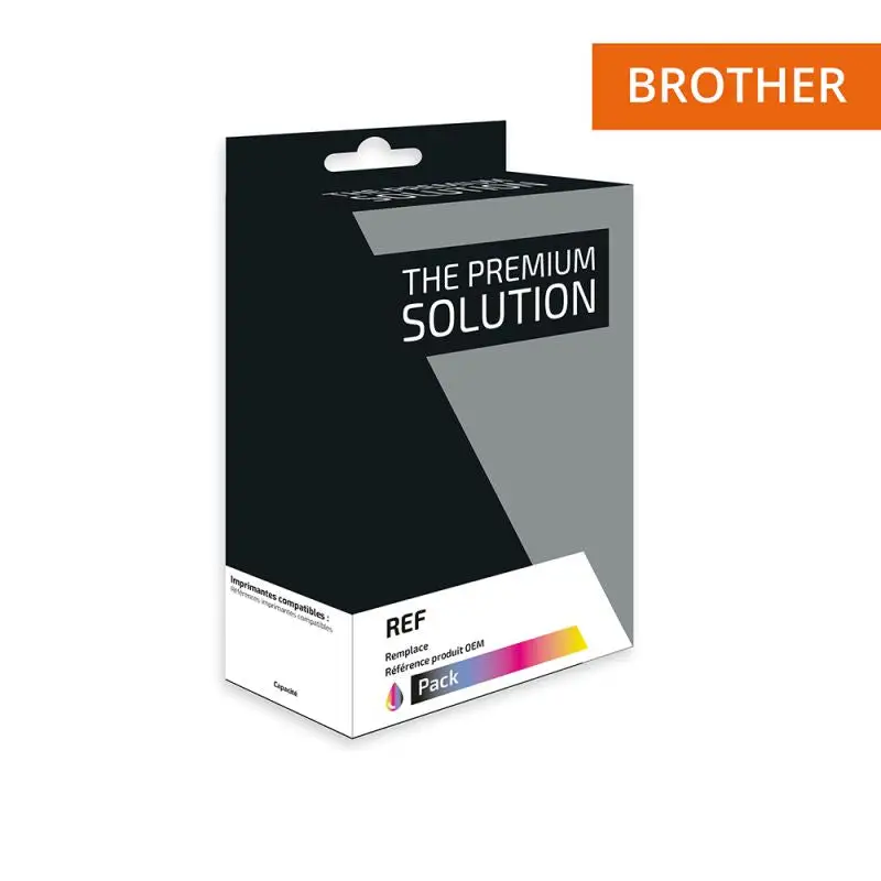 Brother 422 Cartouche Pack 4 Couleurs compatible équivalent à LC422VAL