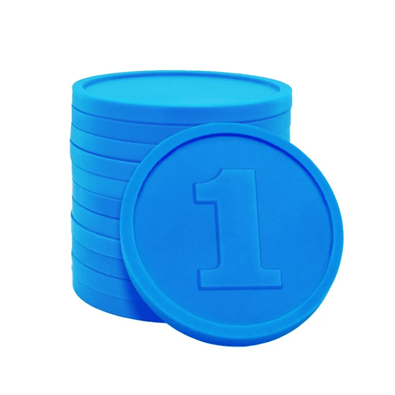 Jetons pour buvette avec chiffre 1 Ø29 mm - 250 pièces