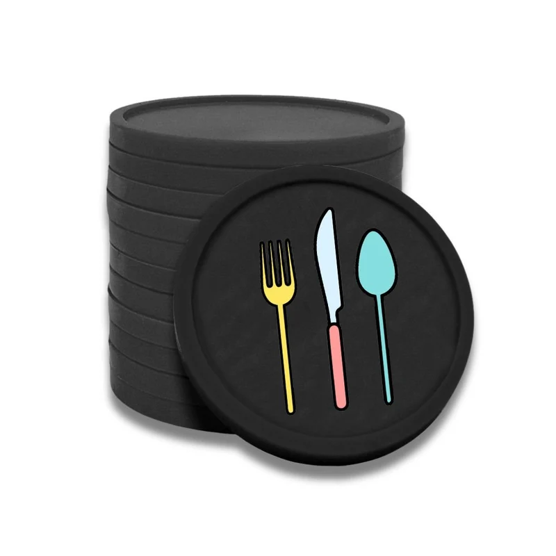 Jetons pour buvette couverts Ø29 mm - 100 pièces