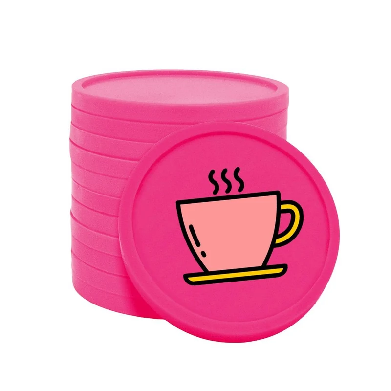 Jetons pour buvette tasse de café Ø29 mm - 100 pièces