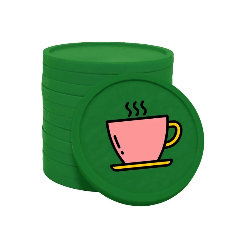 Jetons pour buvette tasse de café Ø29 mm - 100 pièces