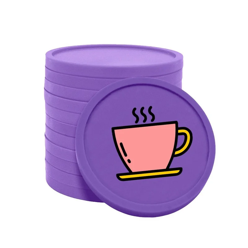 Jetons pour buvette tasse de café Ø29 mm - 100 pièces