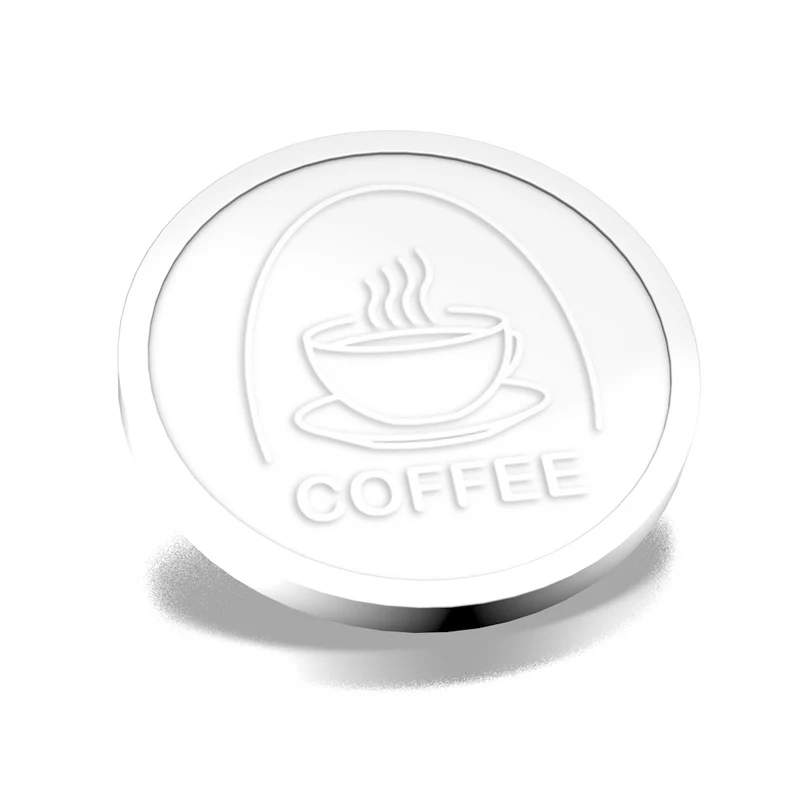 Jetons pour buvette café en relief - Ø29 mm - 250 pièces