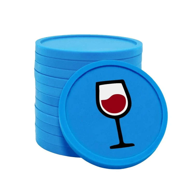 Jetons pour buvette verre de vin Ø29 mm - 100 pièces