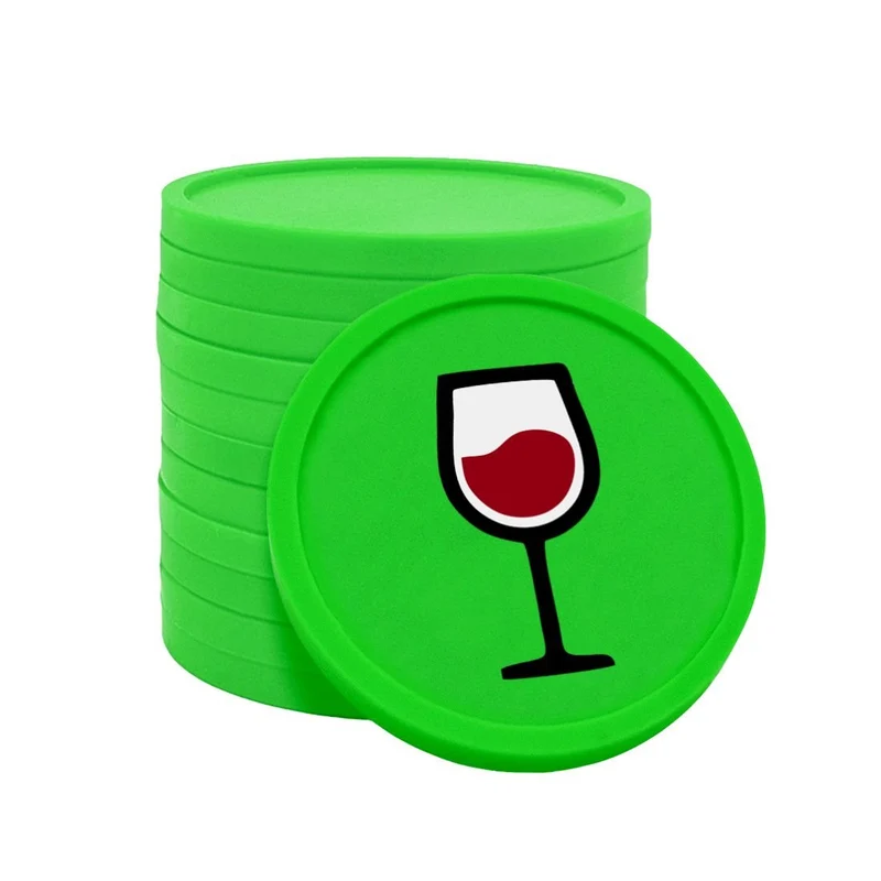 Jetons pour buvette verre de vin Ø29 mm - 100 pièces