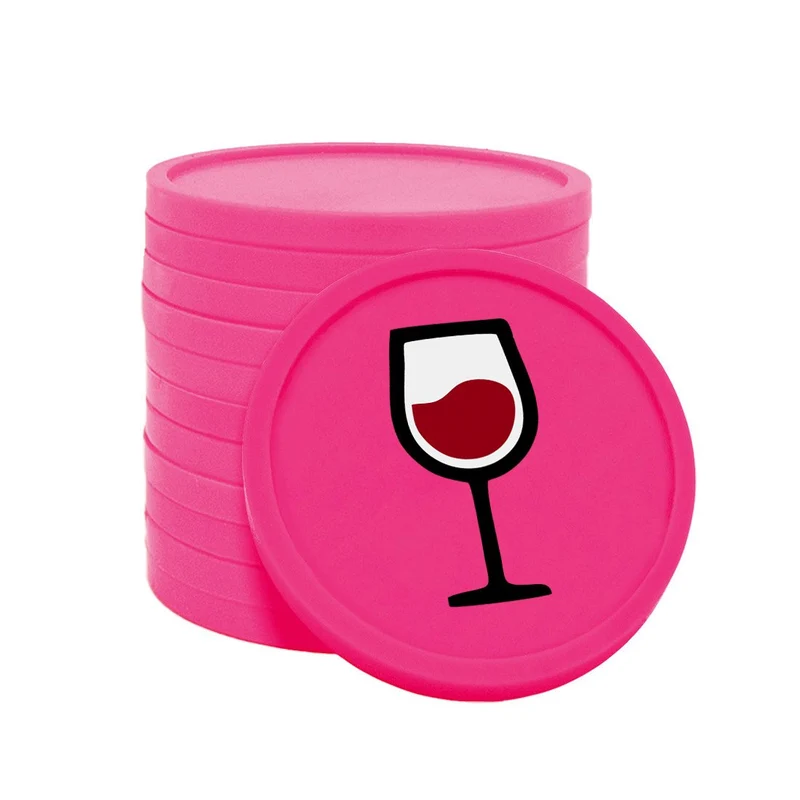 Jetons pour buvette verre de vin Ø29 mm - 100 pièces