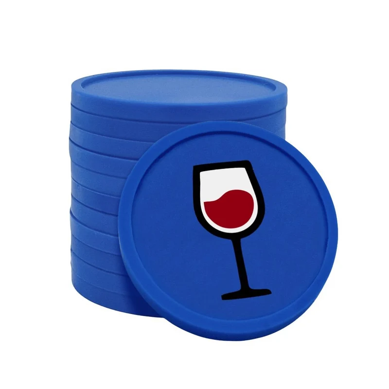 Jetons pour buvette verre de vin Ø29 mm - 100 pièces