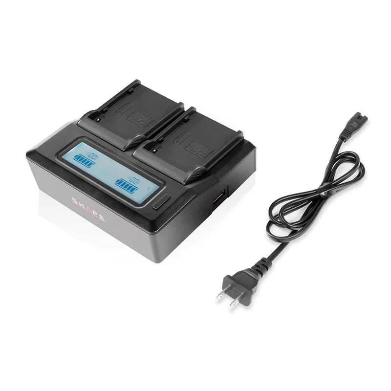 Chargeur LCD double pour pile BP-975