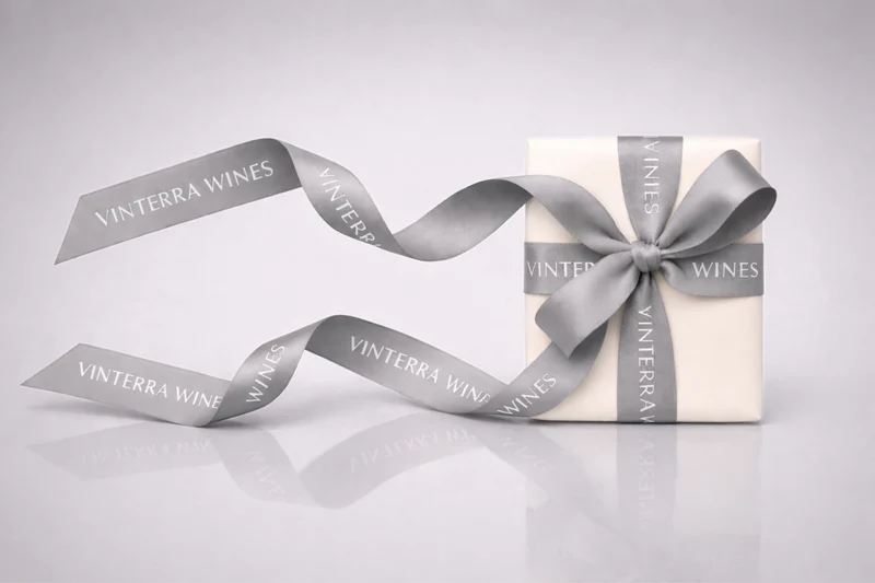 Ruban cadeau avec impression