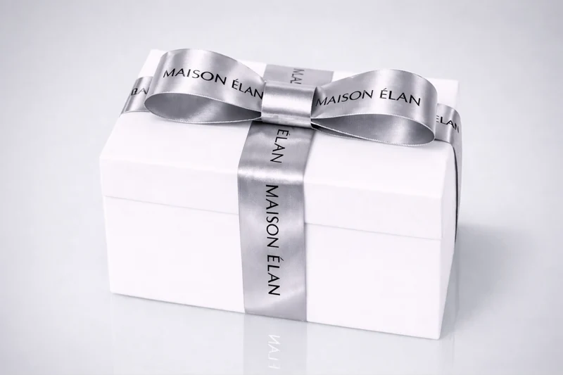 Ruban cadeaux large imprimé