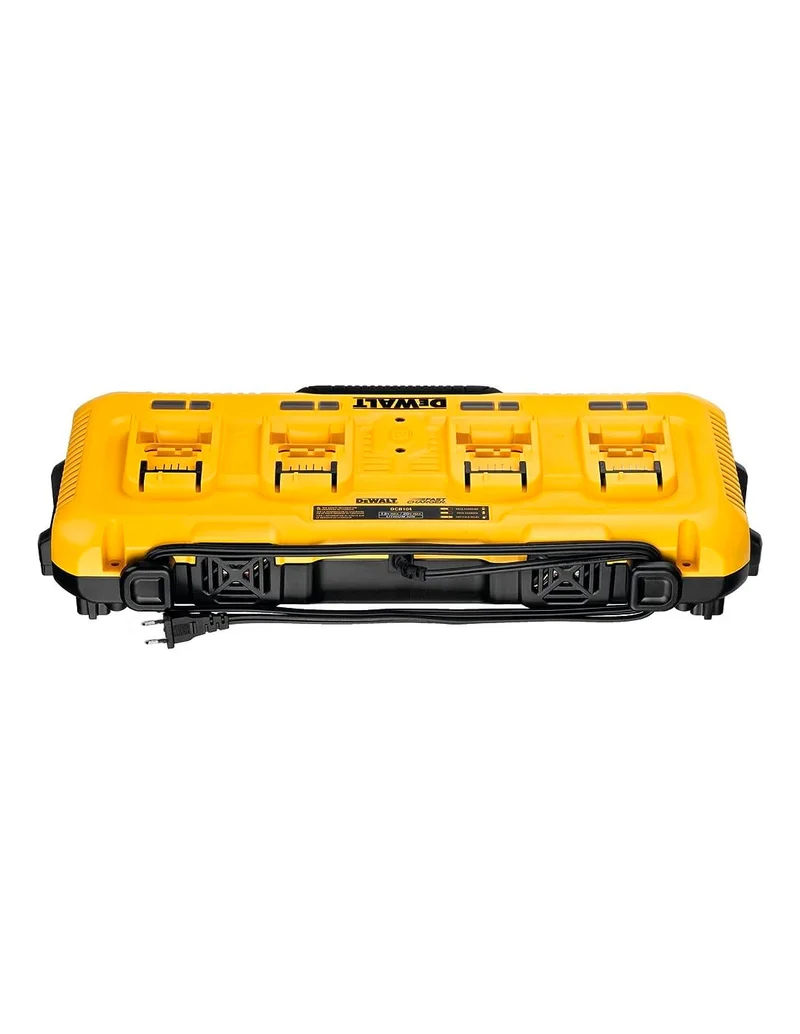 Chargeur rapide DeWalt DCB104 18 V Li-ion XR 4 ports