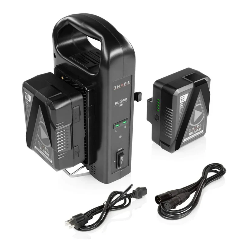 Chargeur Intelligent Double avec 2 Batteries rechargeables 98 Wh 14.8V Monture Gold