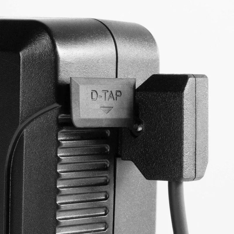Batterie rechargeable Full Play 98 Wh Monture Gold avec Chargeur de batterie portable D-Tap