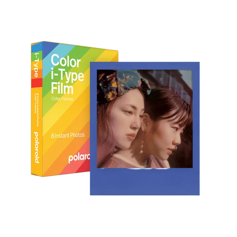 Film Instantané i-Type Couleur Cadre Couleur (8 Poses)