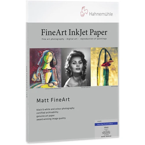 Papier Photo Rag Book & Album 17x22po (25 Feuilles)