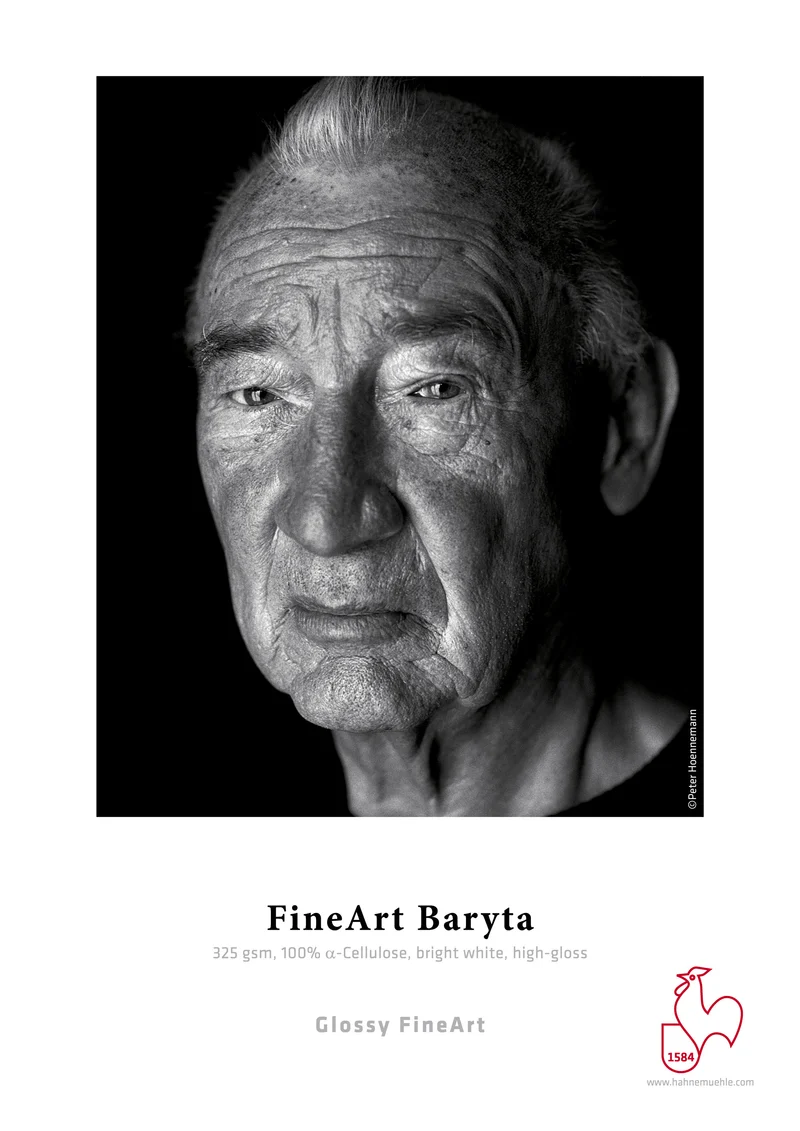 Papier FineArt Baryta 36po x39pi (Rouleau)