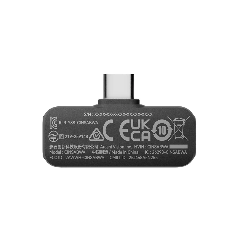 Mic Air (1 TX/1 RX) pour Insta360 X5/Ace Pro 2/Flow 2