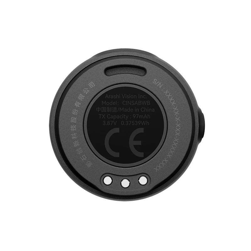 Émetteur Mic Air pour Insta360 X5/Ace Pro 2