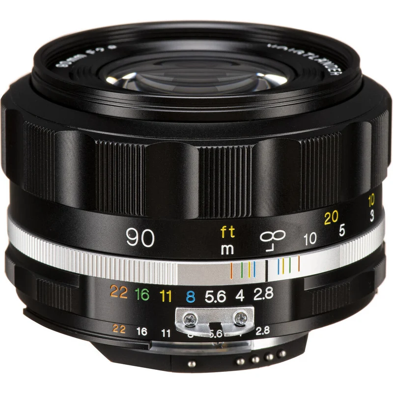 90mm f/2.8 SLIIs Apo-Skopar Nikon F AIS (Noir)