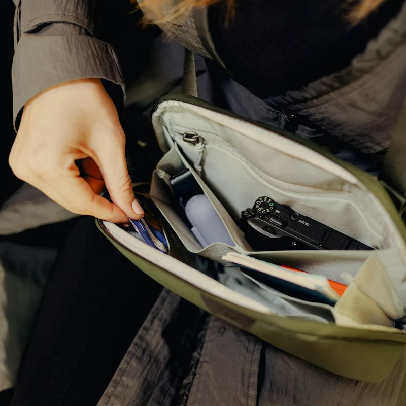 Sac croisé de voyage 3L (Sauge)