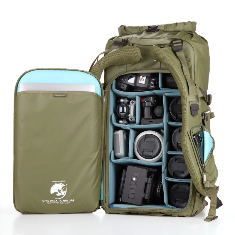 Sac à dos Ensemble de départ Action X70 HD V2 (Vert Armée)