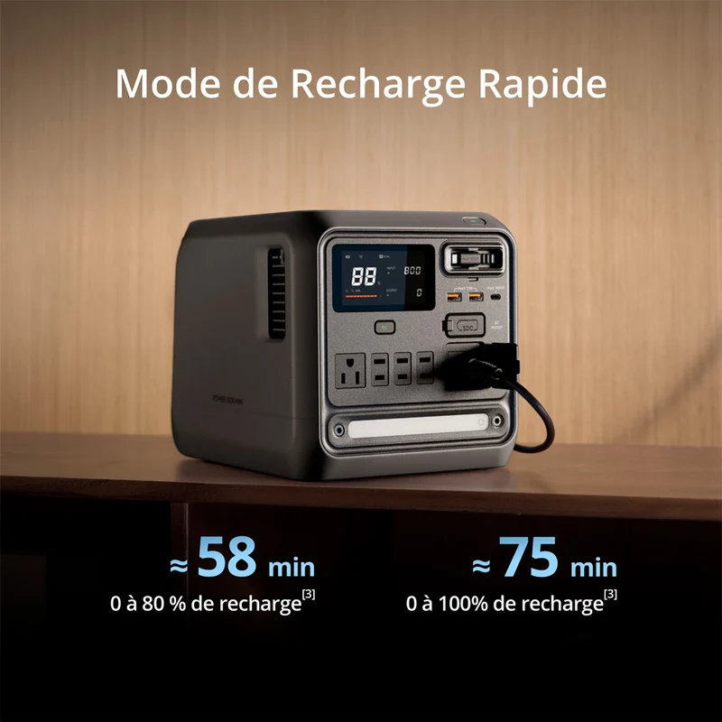 Station alimentation portable Power 1000 mini