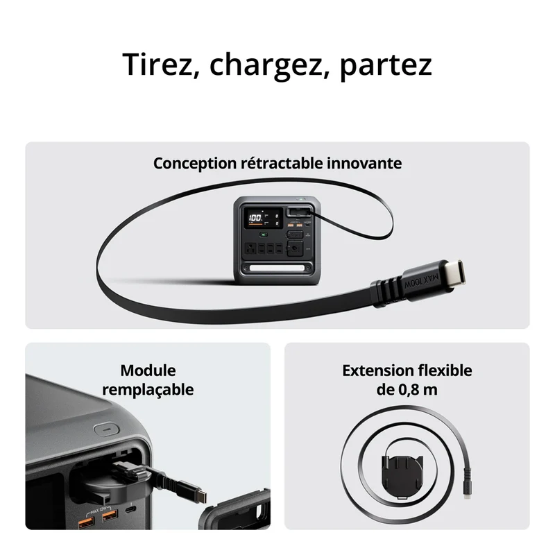 Station alimentation portable Power 1000 mini
