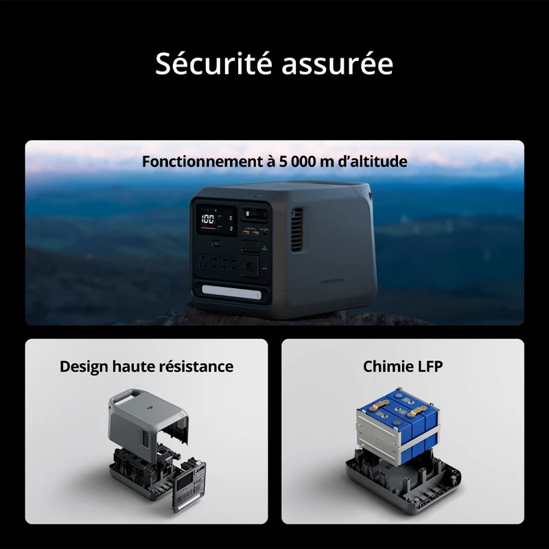 Station alimentation portable Power 1000 mini