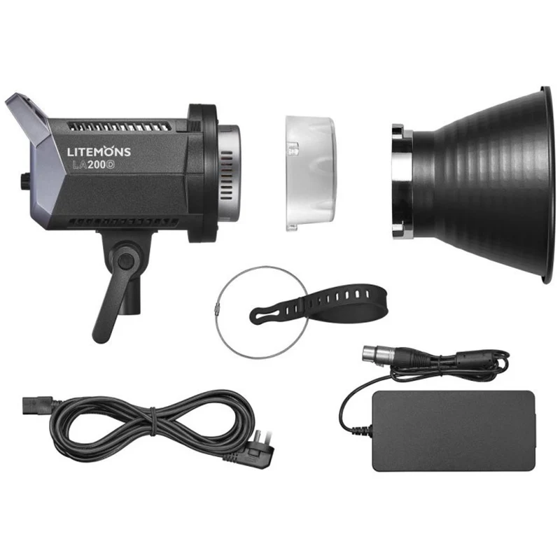 Lumière du jour LED Litemons LA200D (Noir)