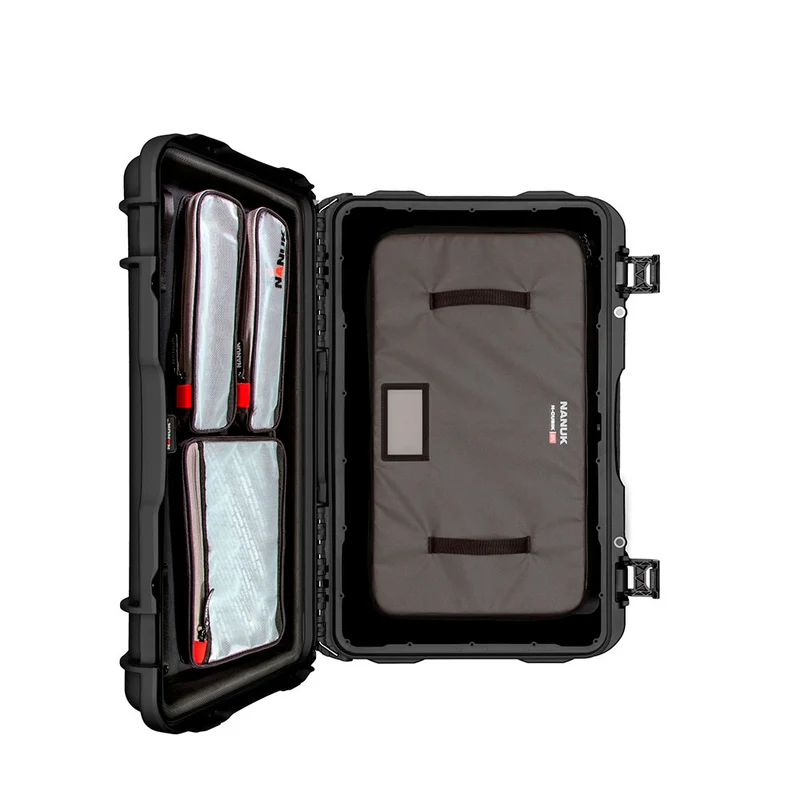 Valise Rigide Nanuk 938 avec Organisateur de couvercle et Cubik 17L (Noir)