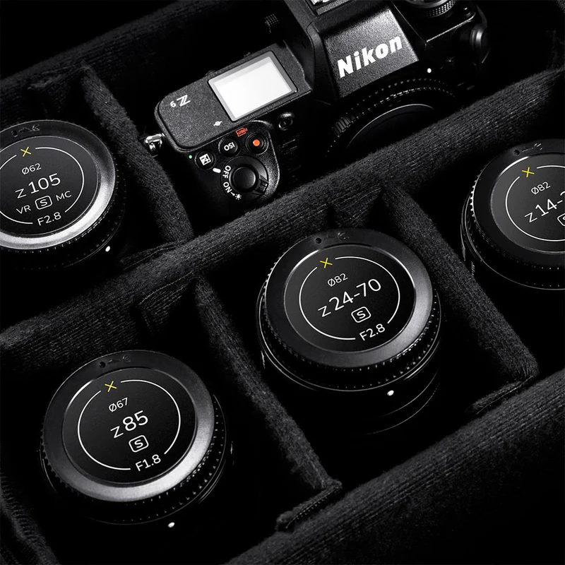 Indicateurs d'objectifs avant/arrière Nikon Z