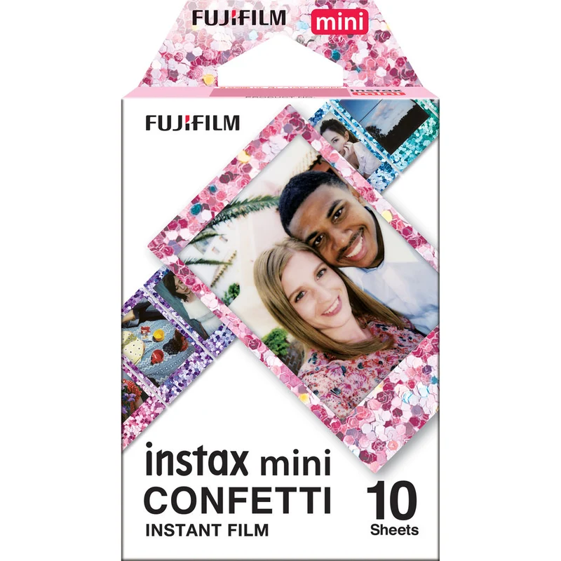Film Instantané Instax Mini Confetti (10 Feuilles)
