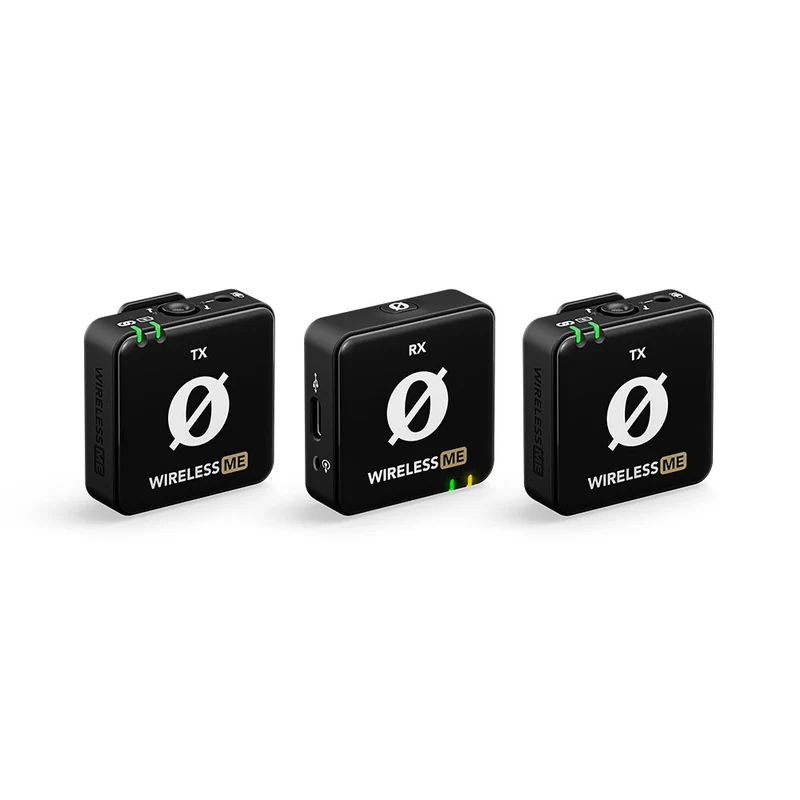 Microphone Wireless ME (Double, Noir)