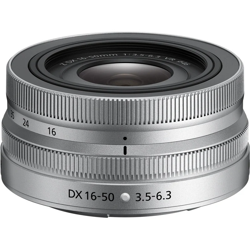 NIKKOR Z DX 16-50mm f/3.5-6.3 VR (Argent)